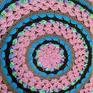 Handcrafted Crochet Blanket | Handmade Home Décor Tablecloth Table Cover